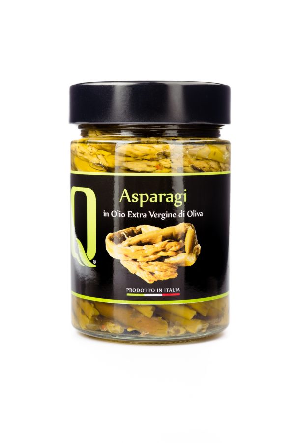 Sparanghel în ulei de măsline Quattro - 320 gr